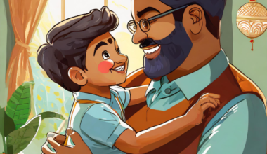 Firefly slightly chubby indian father and son indoor playing 57601 Dadsbanter