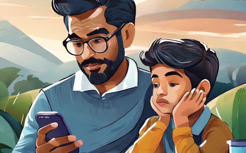 screen addiction in parents